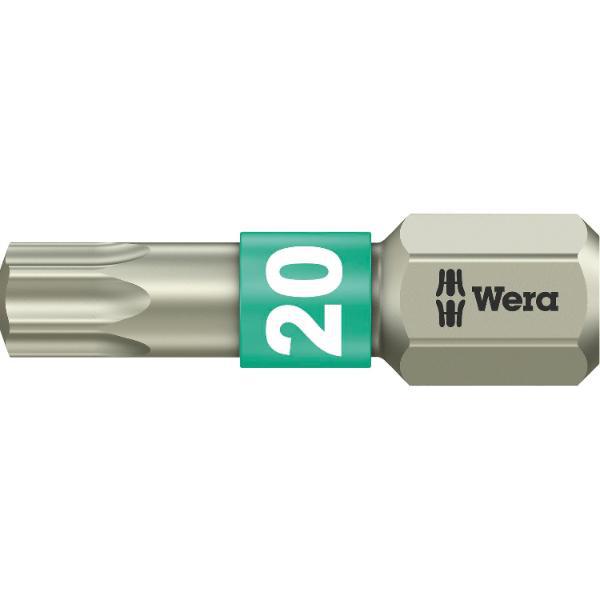 Wera Bit-Einsatz Edelstahl 3867/1TS 1/4"sechskant TX20/25 mm Torx®