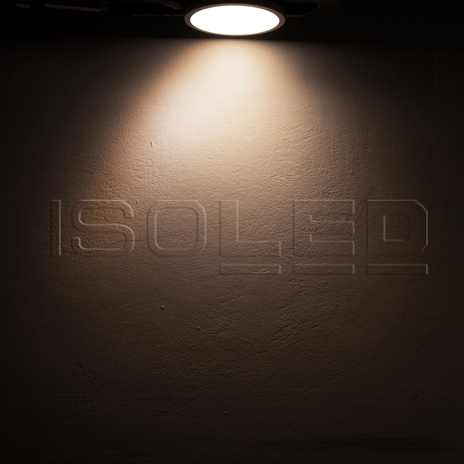 ISOLED LED Downlight Flex 8W prismatisch 120° Lochausschnitt 50-100mm warmweiß