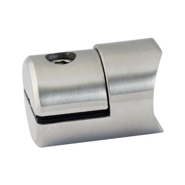croso Plattenhalter für Rohr ø 42,4 x 2,0 mm, ø 32 mm, Edelstahl geschliffen V2A