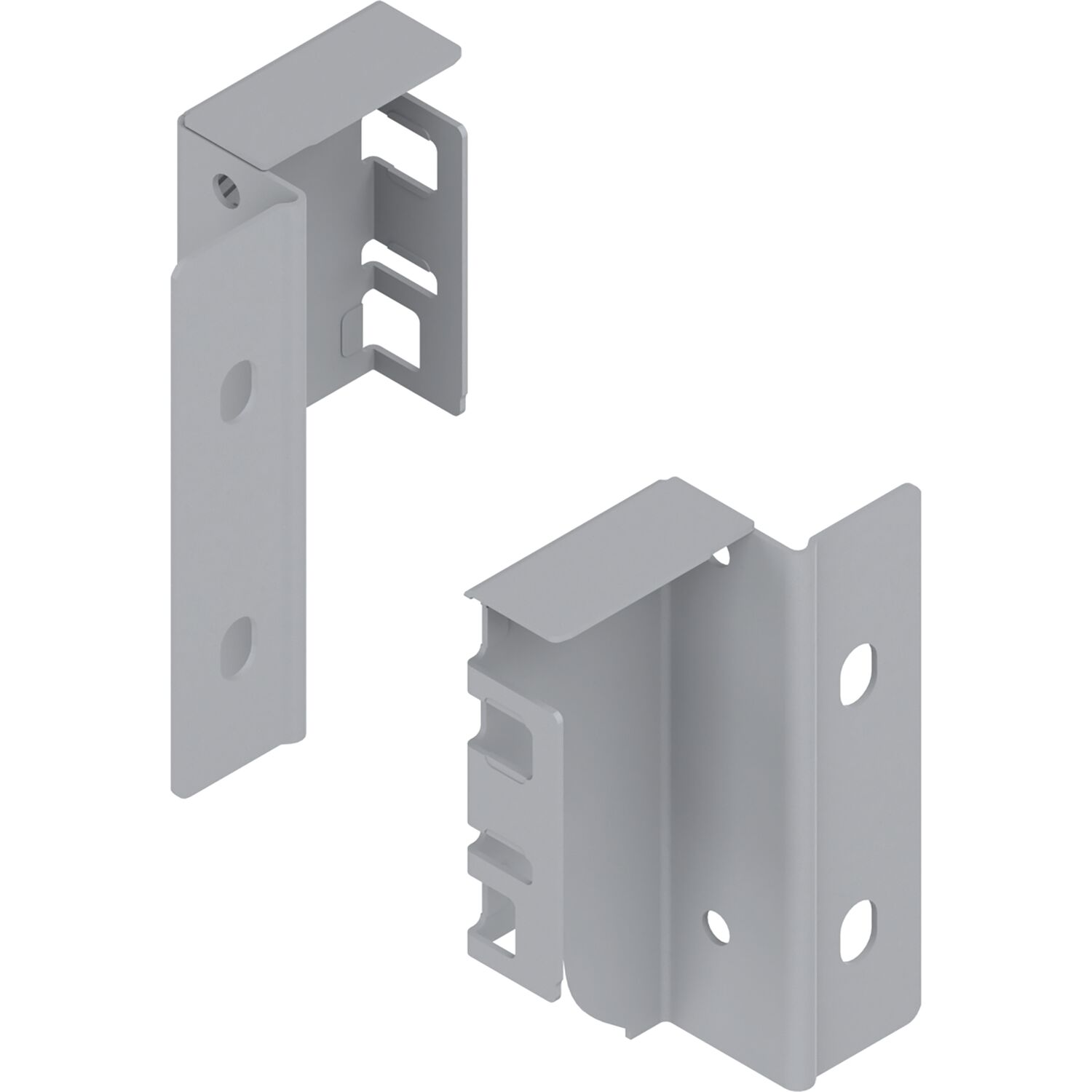 blum TANDEMBOX antaro Rückwandhalter Höhe M grau RAL 9006