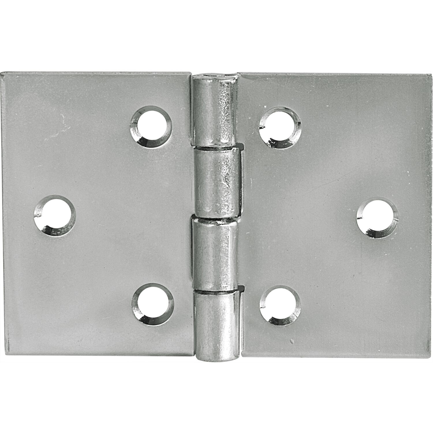 Schmale Scharnier DIN 7954 D breit 50 x 75 mm, Stahl verzinkt