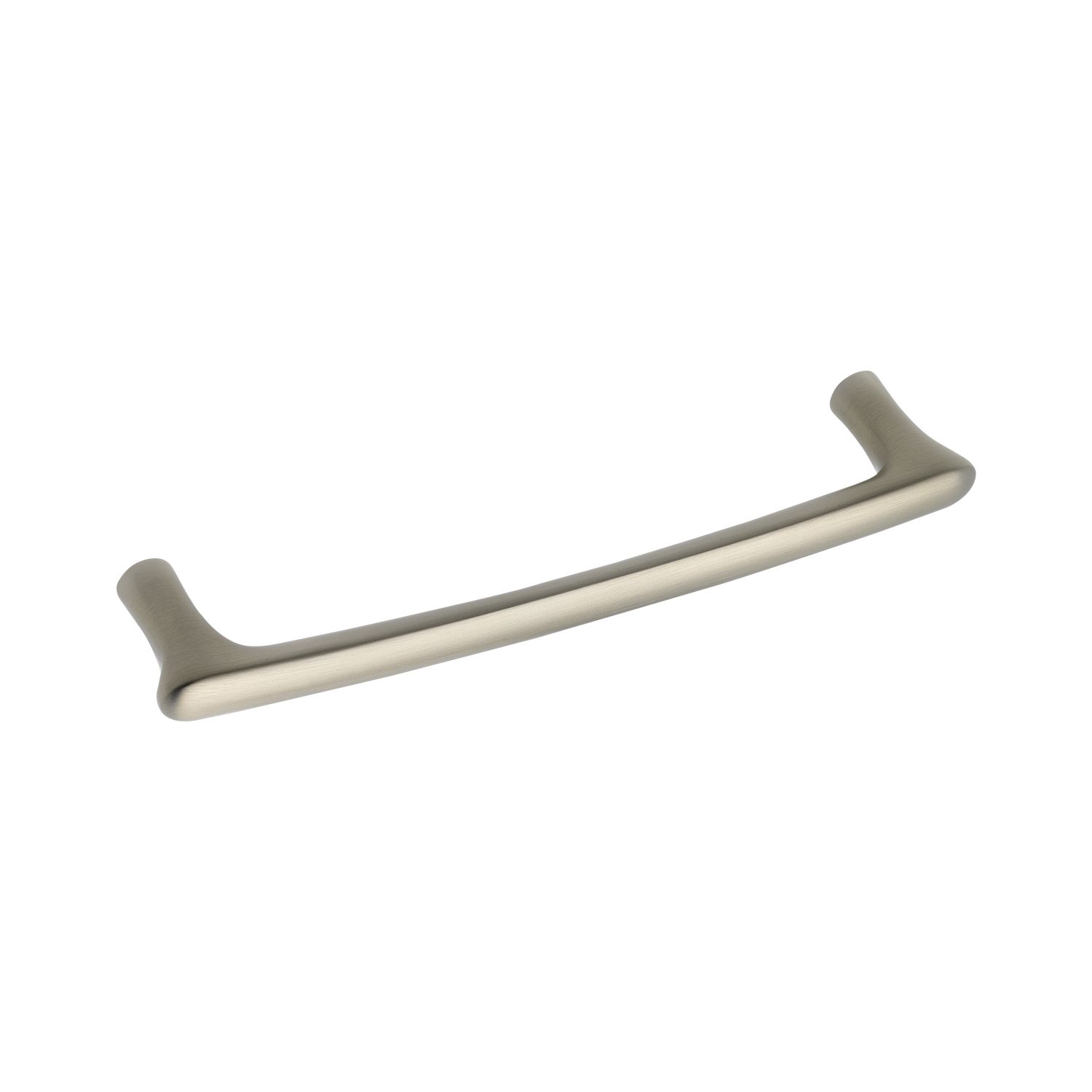 furnipart Griff Horn Lochabstand 160mm Breite 182mm zink Edelstahl Effekt