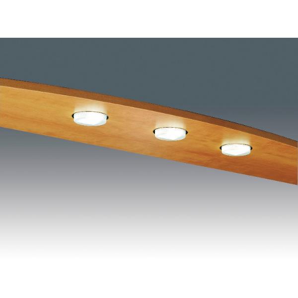 Elektra Einbauleuchte Micro Lynx B 230 V 6 Watt ø 85mm alufarbig