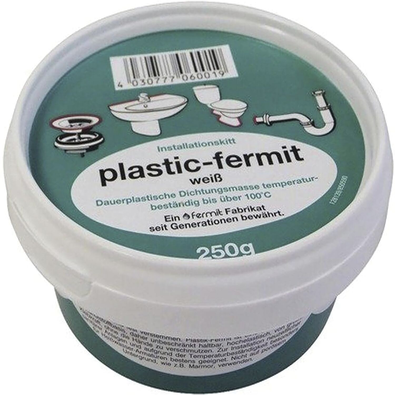 HAAS Plastic-Fermit-Kitt 5343 AQUA 250g Dose