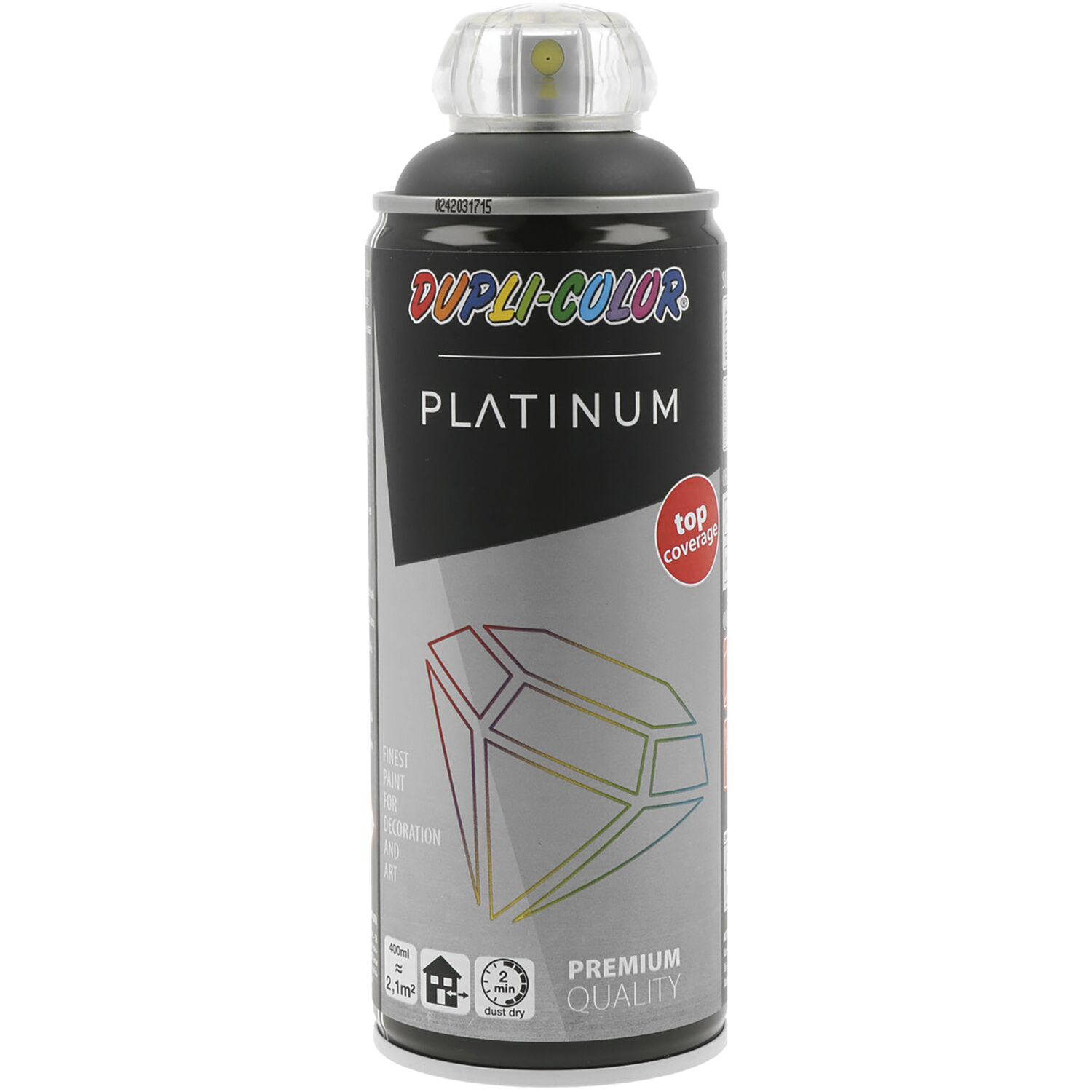 Dupli-Color Lackspray Platinum anthrazit seidenmatt 400ml
