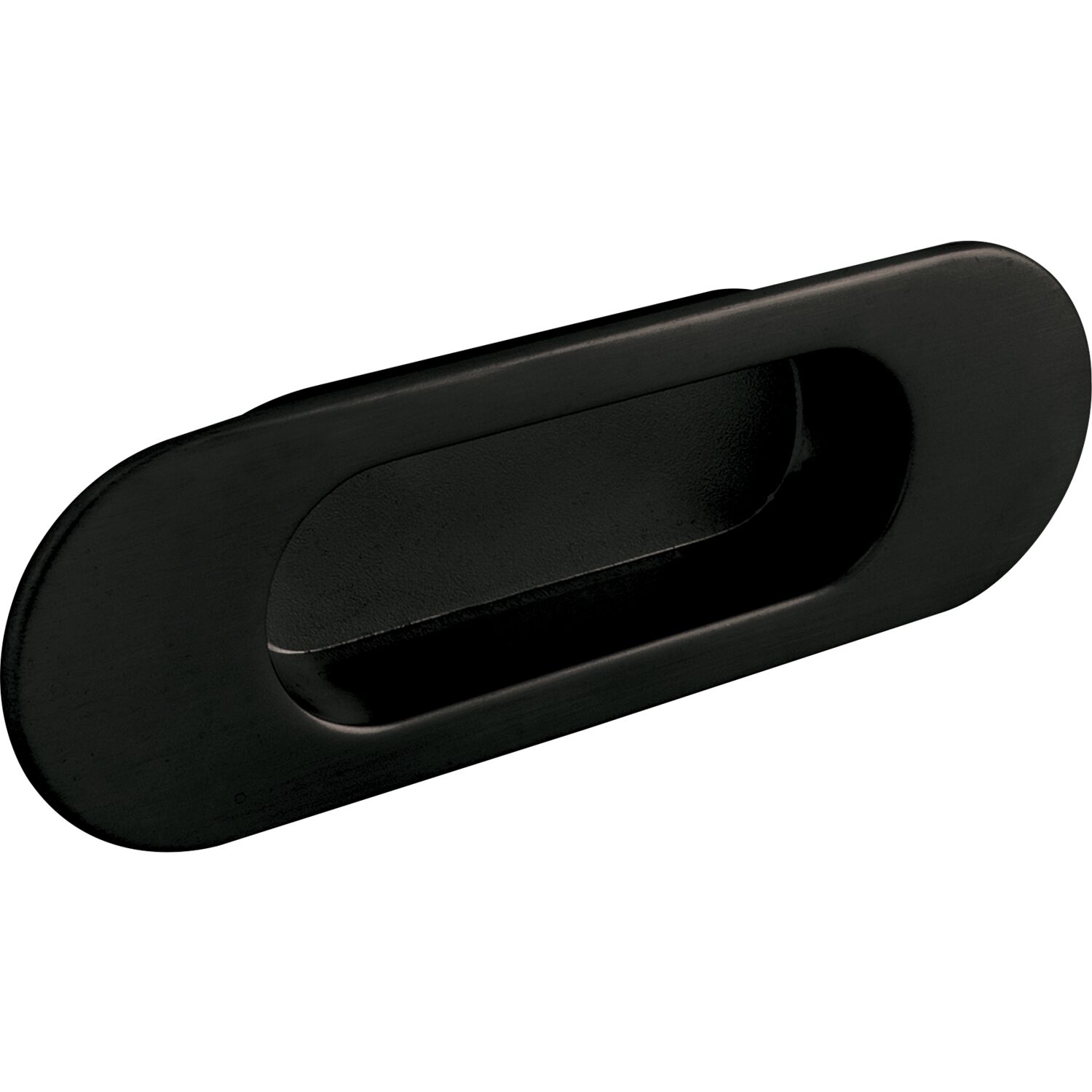 ESTAMP Muschelgriff Zalya Breite 151mm Einlassmaß 102x25mm zink schwarz matt