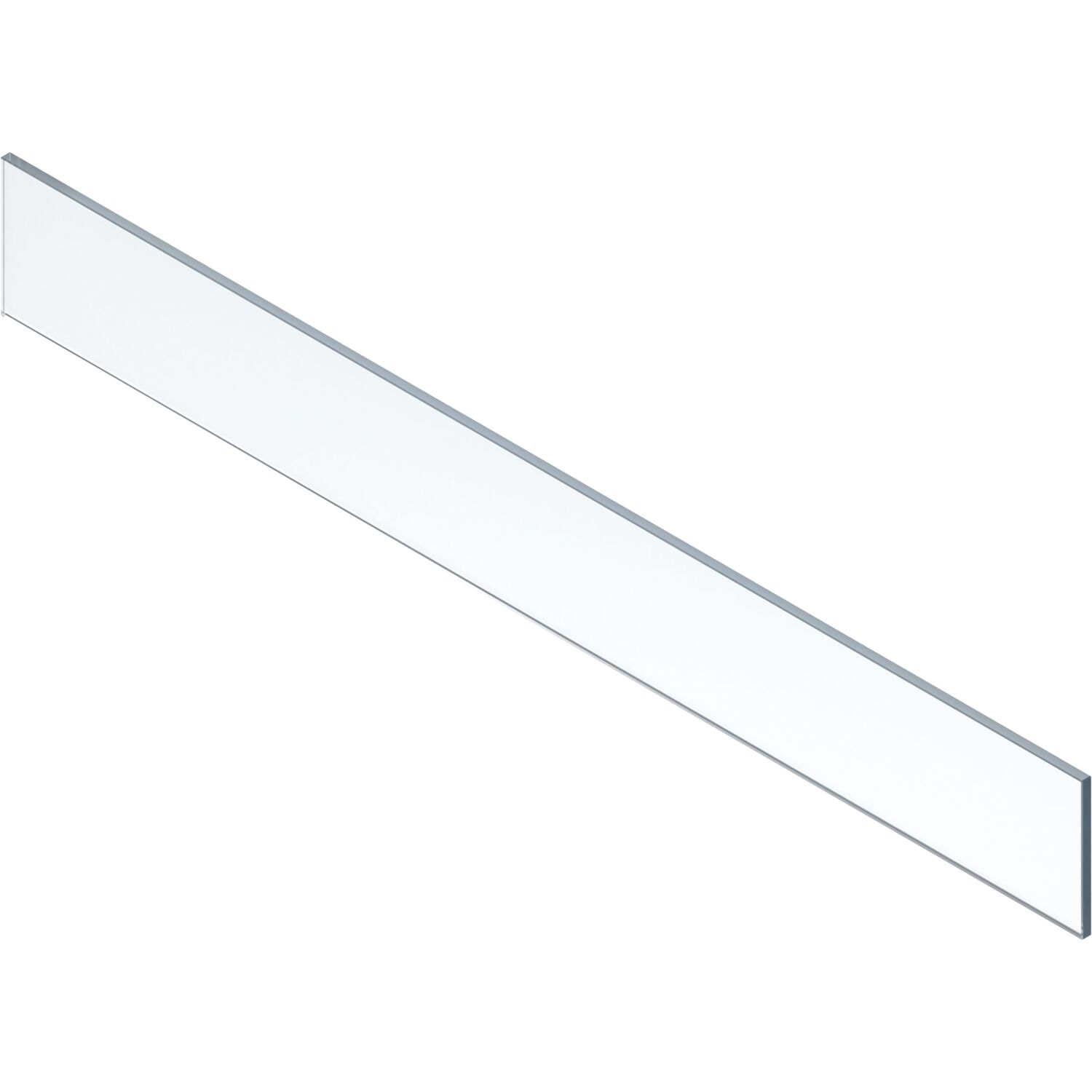 blum LEGRABOX Einschubelement-Vorne, H=138, KB=1200 (18/19), Glas klar