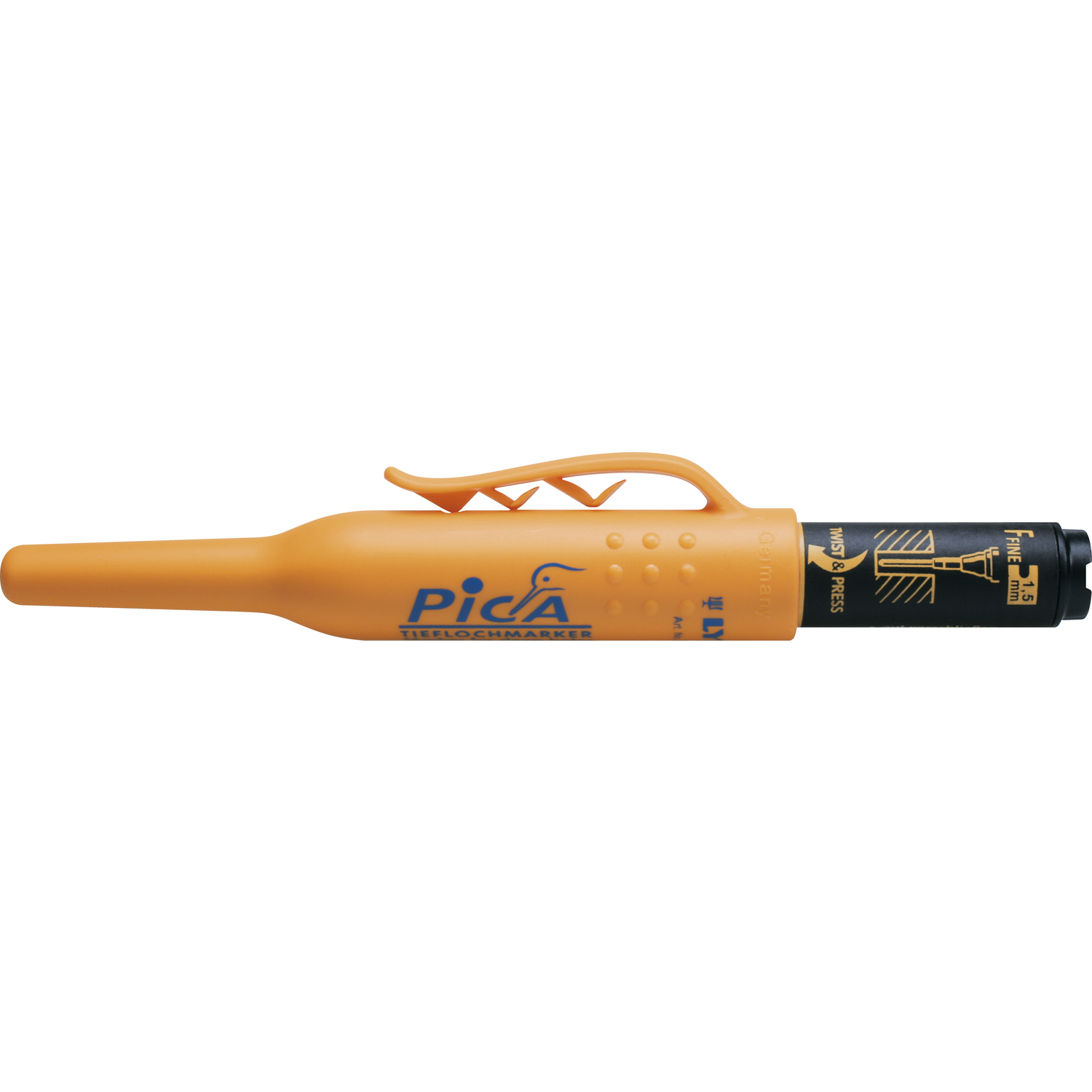 Pica Tieflochmarker Pica 150 rot