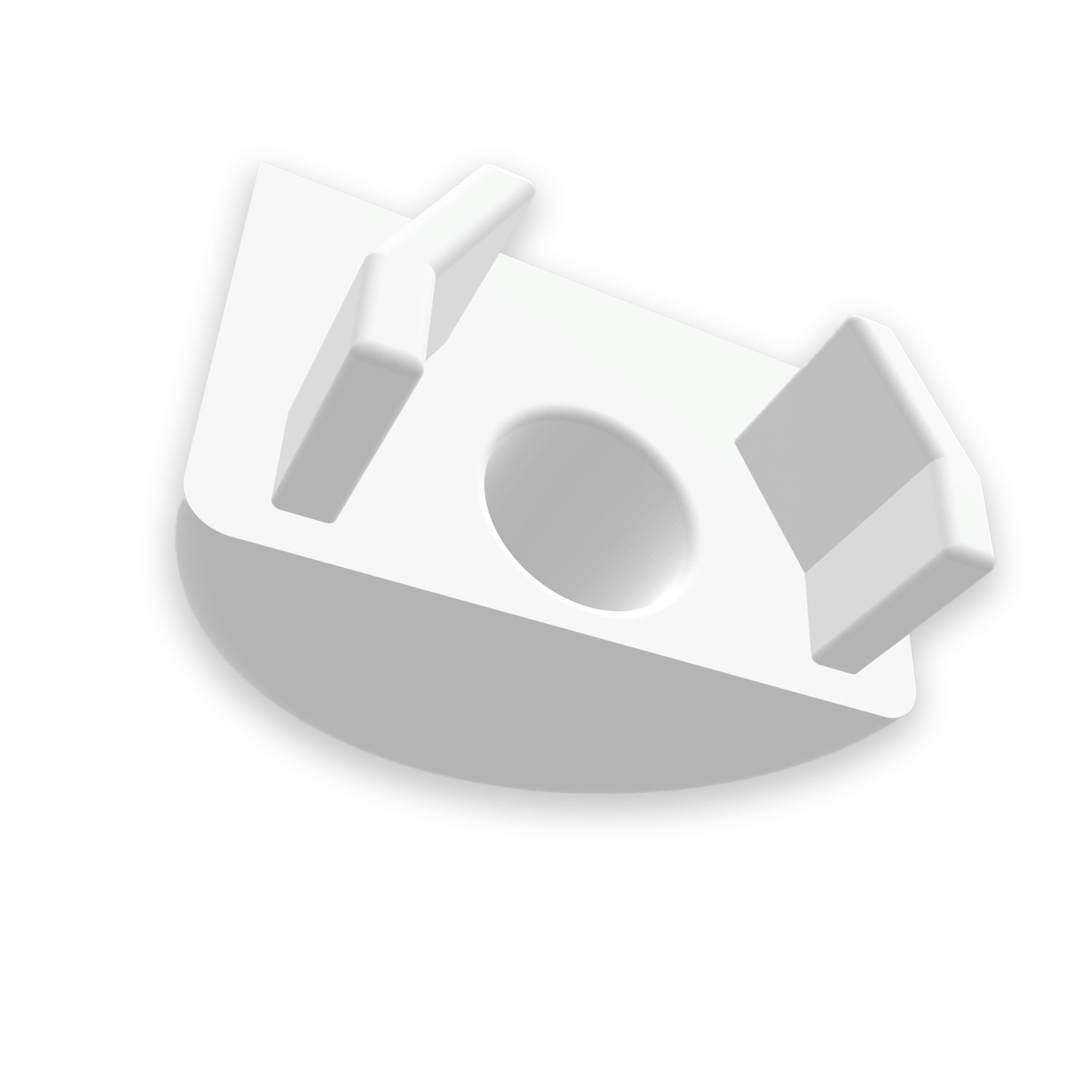 ISOLED Endkappe EC99 für Profil GROUND-IN10 weiß rund 1 STK