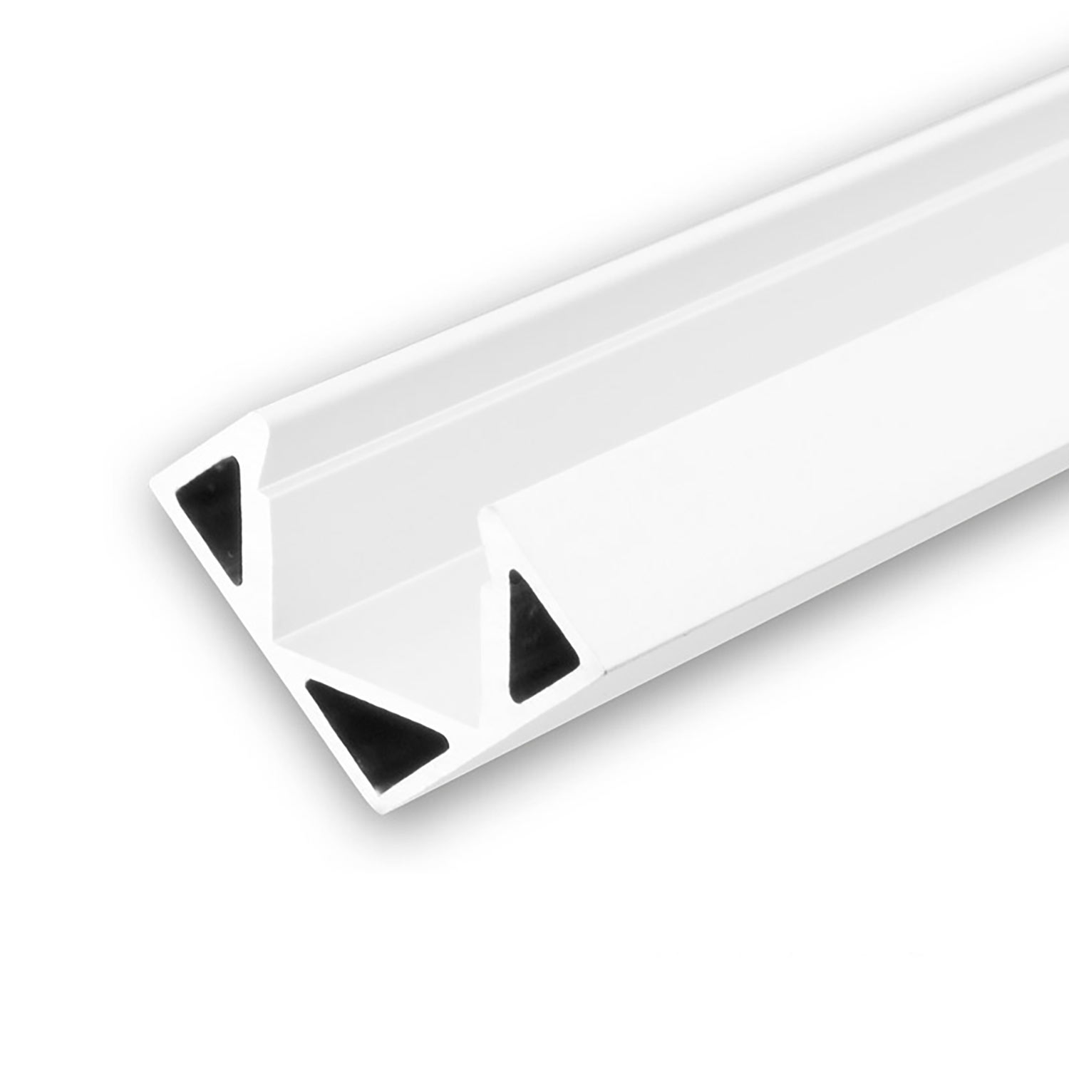 ISOLED LED Eckprofil CORNER11 Aluminium pulverbeschichtet weiß RAL 9010 200cm