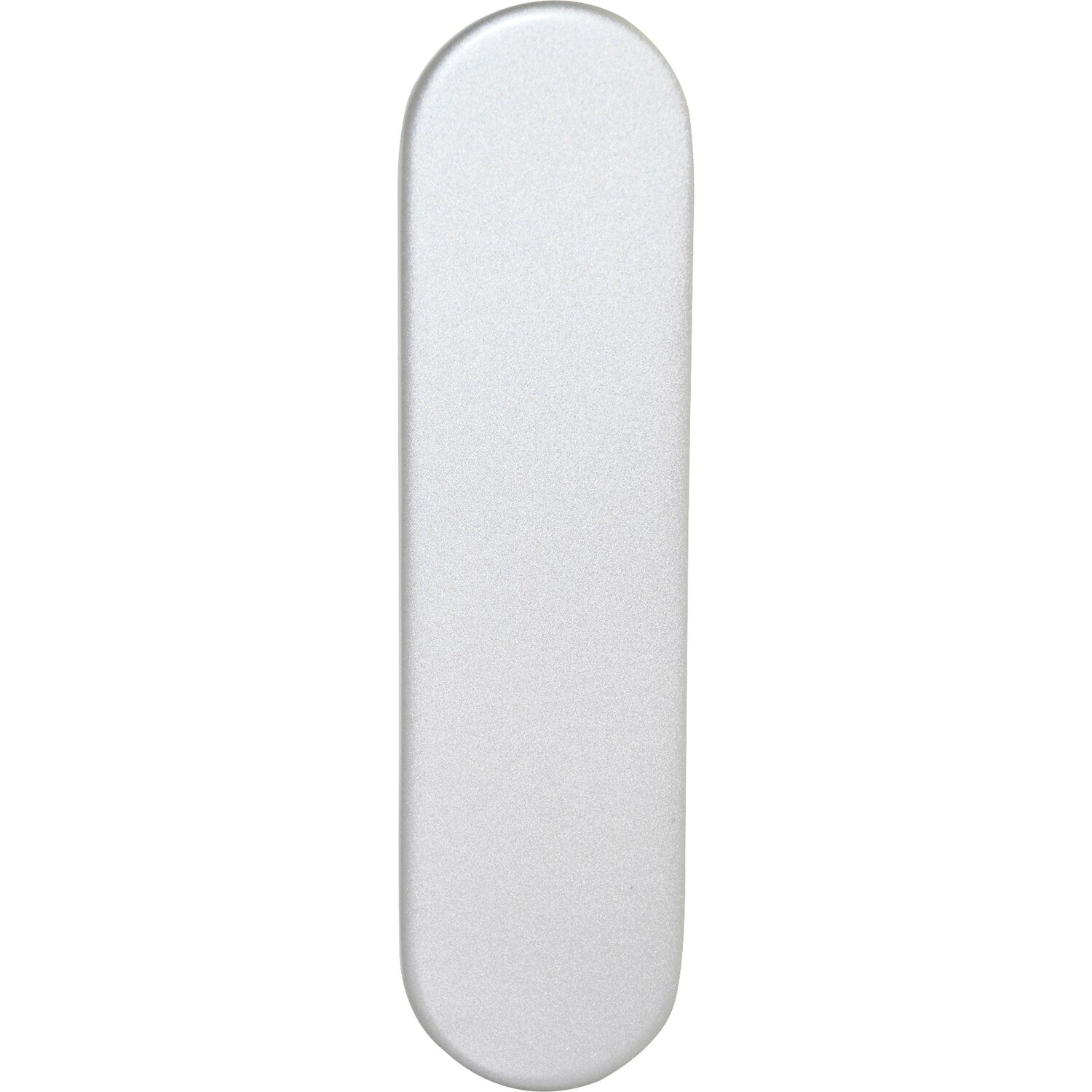 BKS Blindschild rund B 72210, silber eloxiert