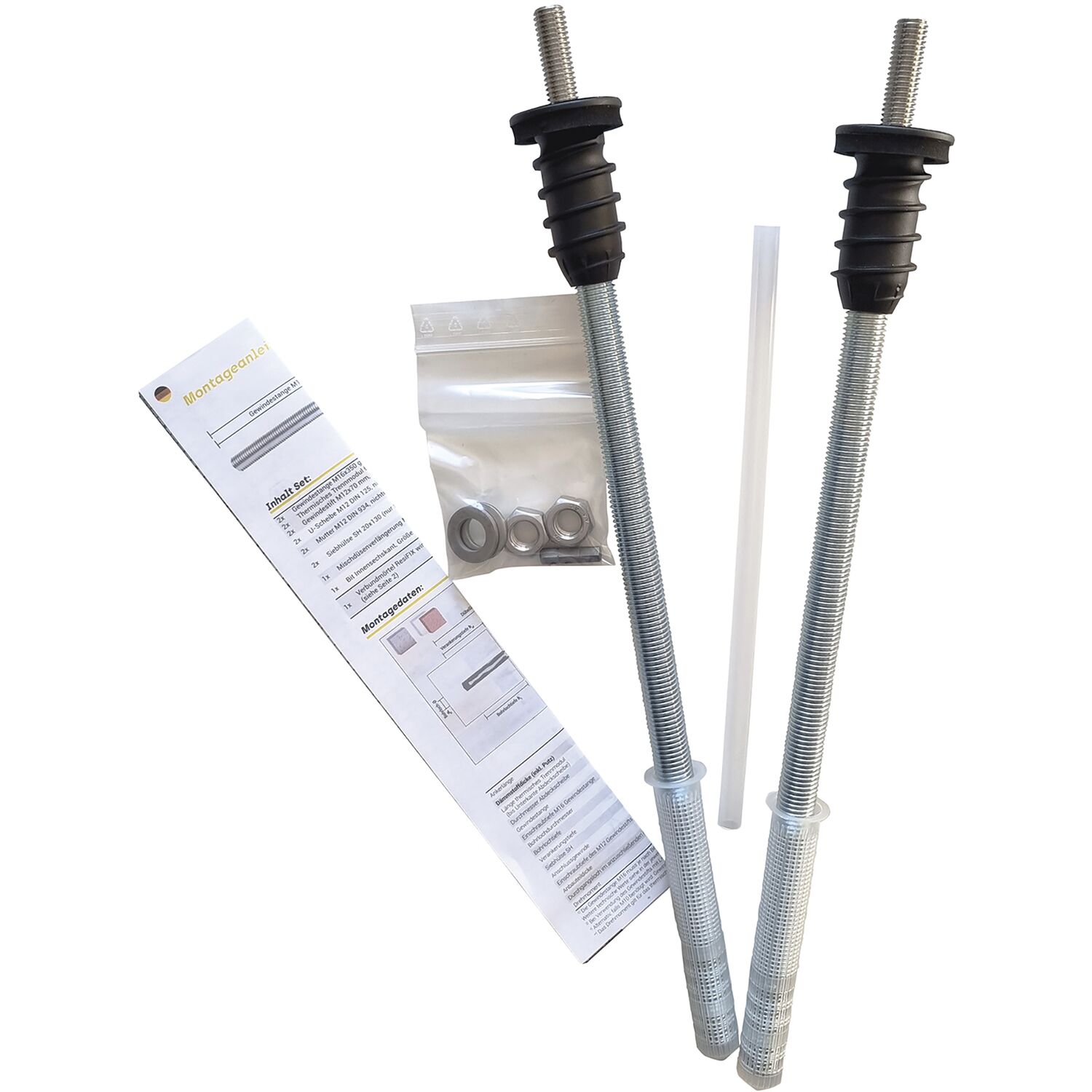 Celo ResiTherm M12 16/250 - Edelstahl A4, 2er Set