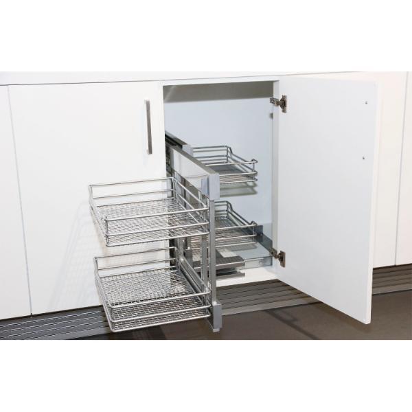 Vauth-Sagel VS COR Flex Eckauszug Set Saphir KB 900 mm Silber
