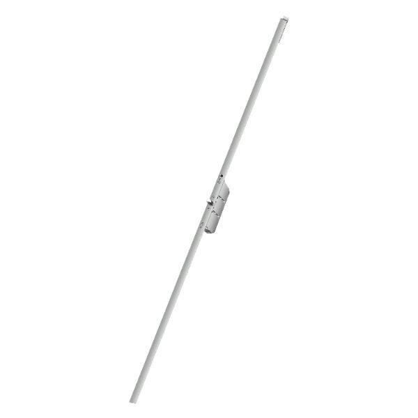 Fuhr Anschlussverriegelung zu Multisafe 855 R, Stulp flach 1177 x 20 mm, silber