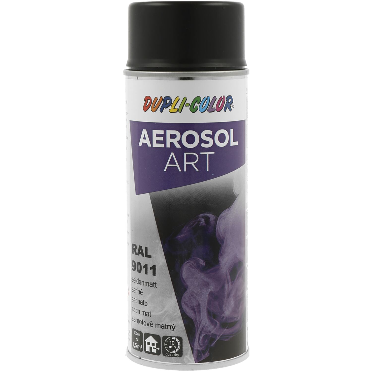 Dupli-Color Lackspray Aerosol Art 400ml graphitschwarz seidenmatt / RAL 9011