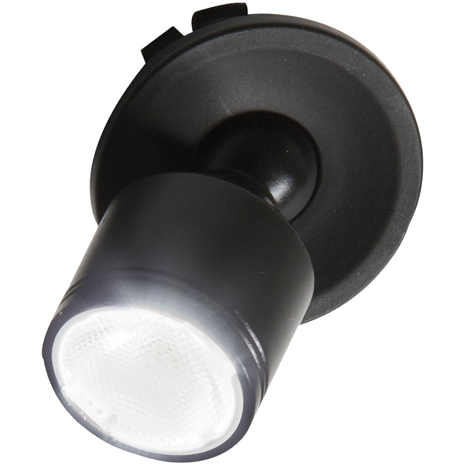 L&S Einbauleuchte Flexspot DualColor schwenkbar, schwarz ()