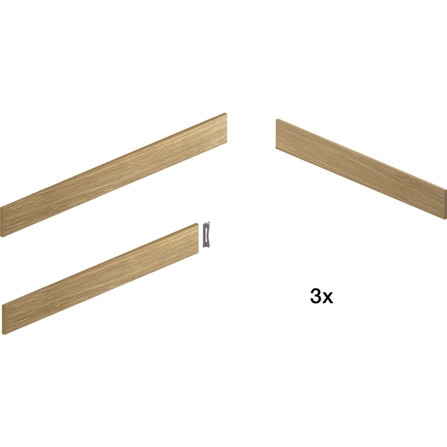 peka Relingeinsatz-Set Liro 600-1900 Pleno Maxi Plus Eiche natur