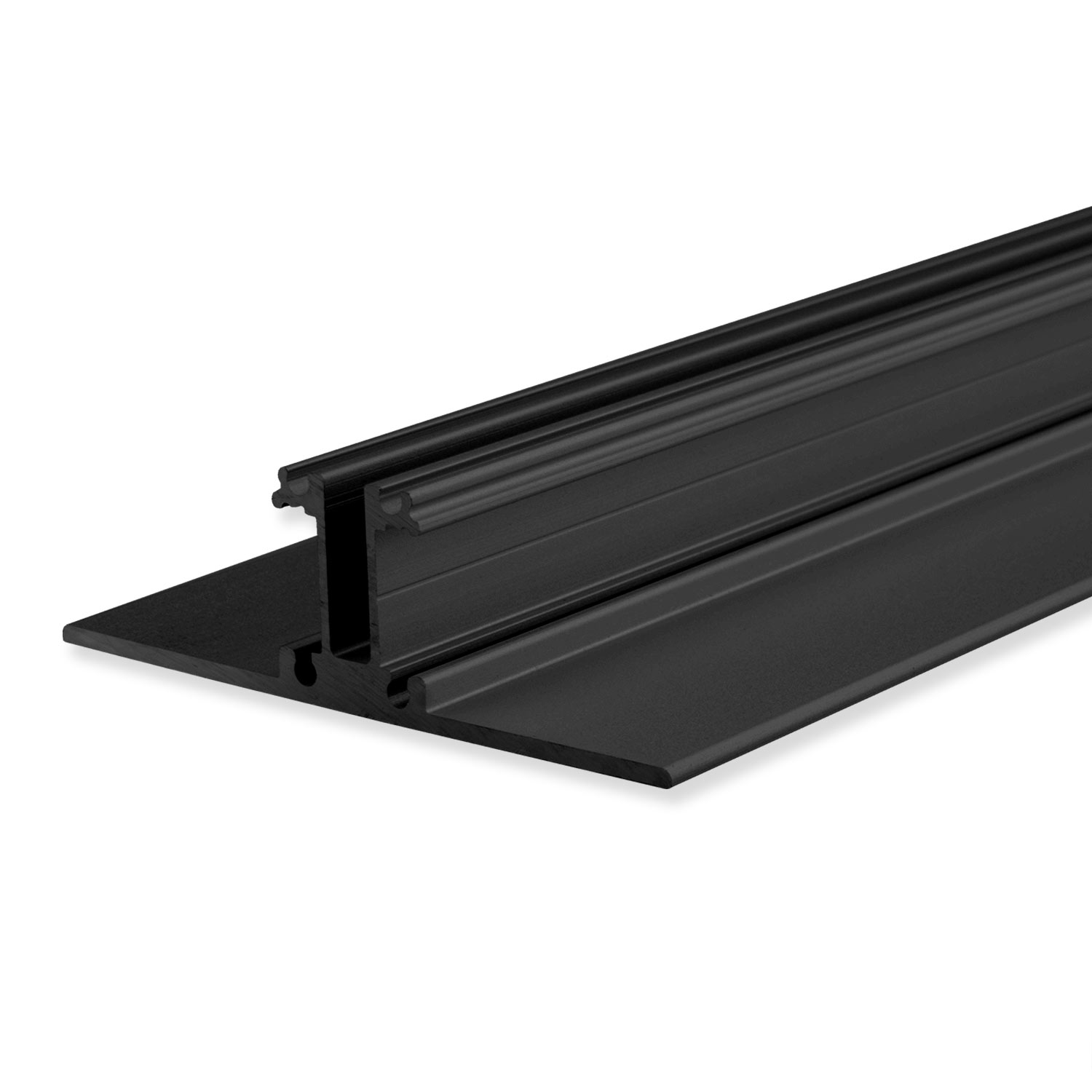ISOLED LED Leuchtenprofil 2SIDE Aluminium schwarz pulverbeschichtet 200cm
