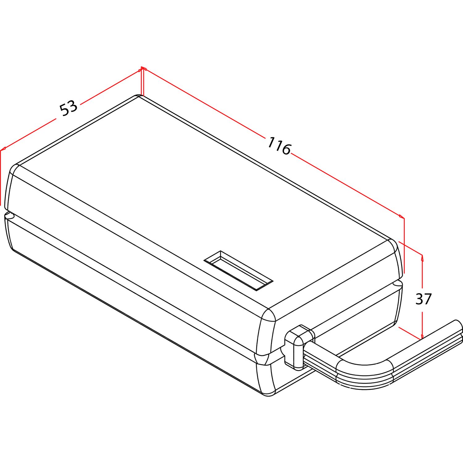 ASSA ABLOY Trafo-Gleichrichter EA 700, 12V DC