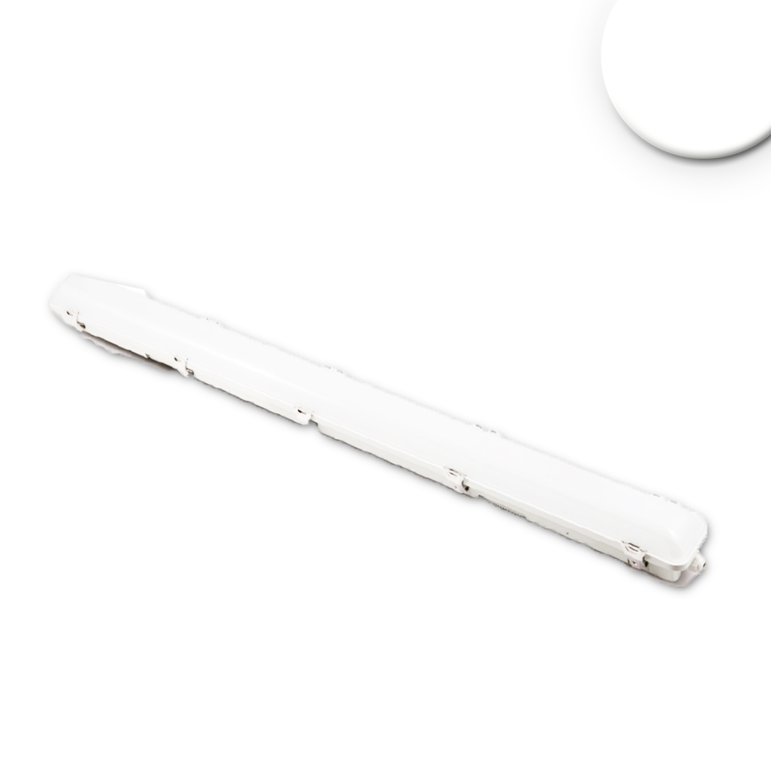 ISOLED LED Wannenleuchte 120cm IP65 PowerSwitch 22-40W 4000K