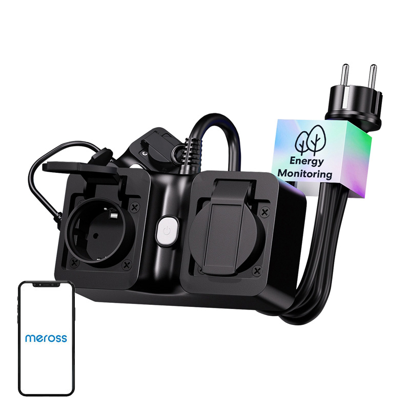Meross Smarter Stromverteiler outdoor IP44 WiFi Matter