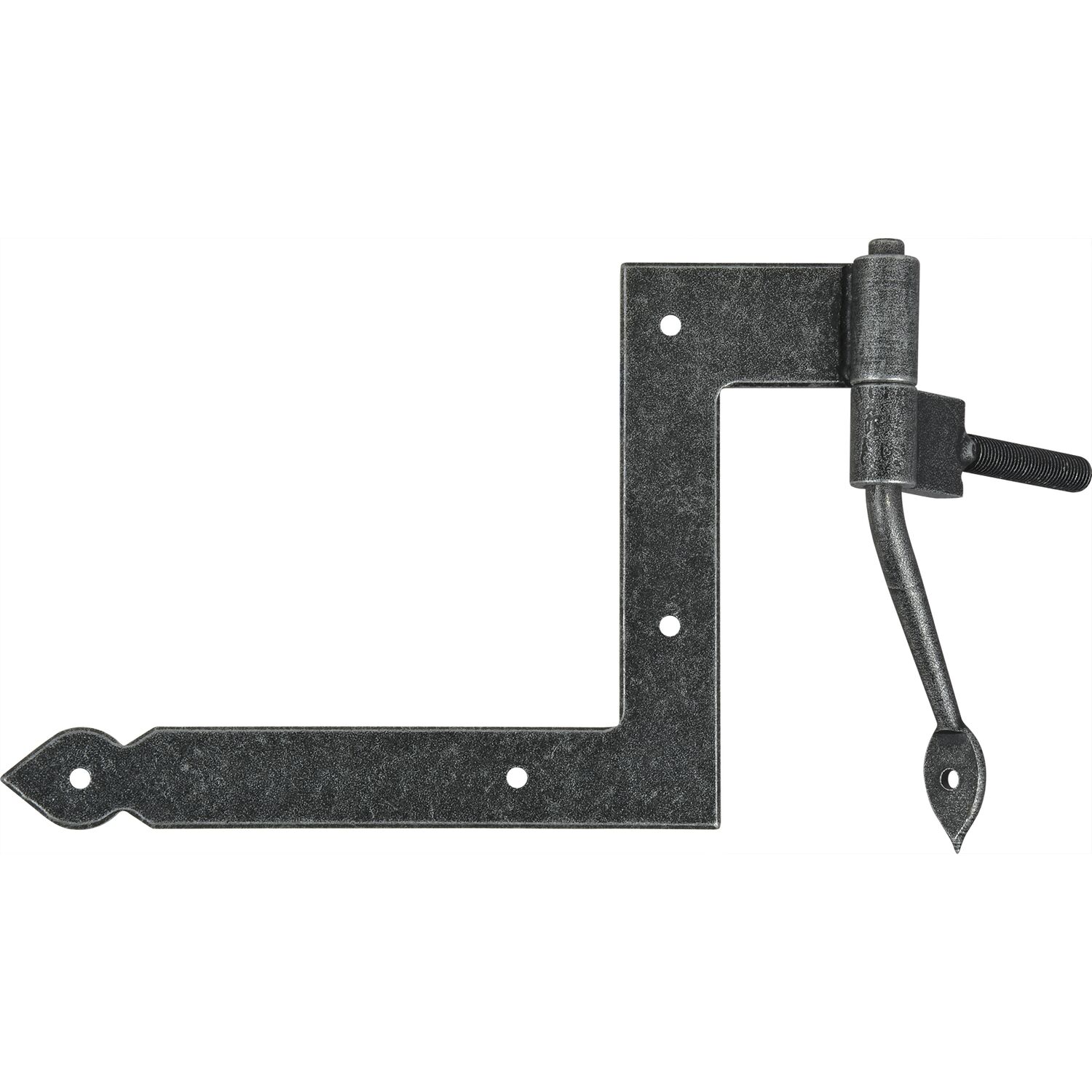 Halcö Fensterwinkelband Fulp 112,5 x 140 mm, Stahl verzinkt schwarz passiviert