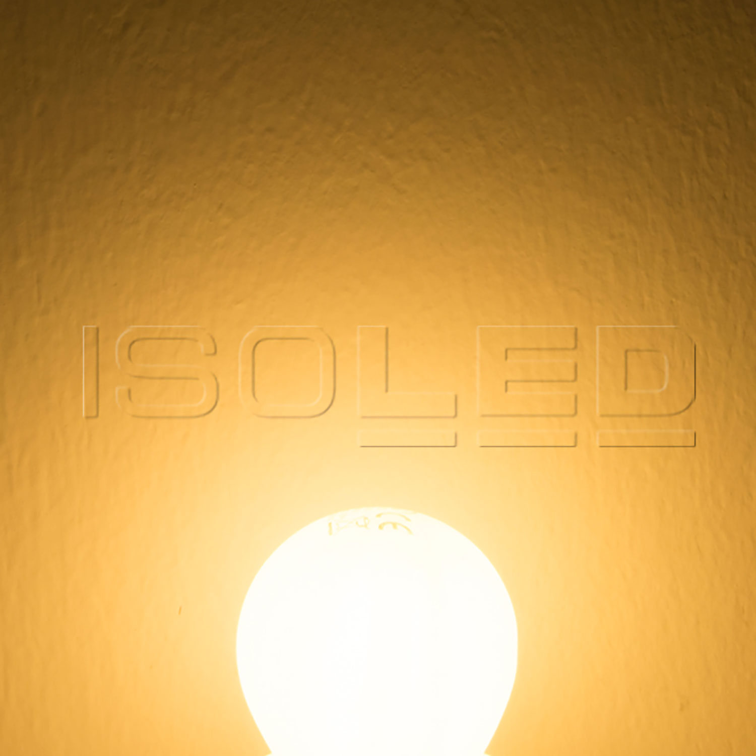 ISOLED E27 LED Illu 4W milky warmweiß dimmbar