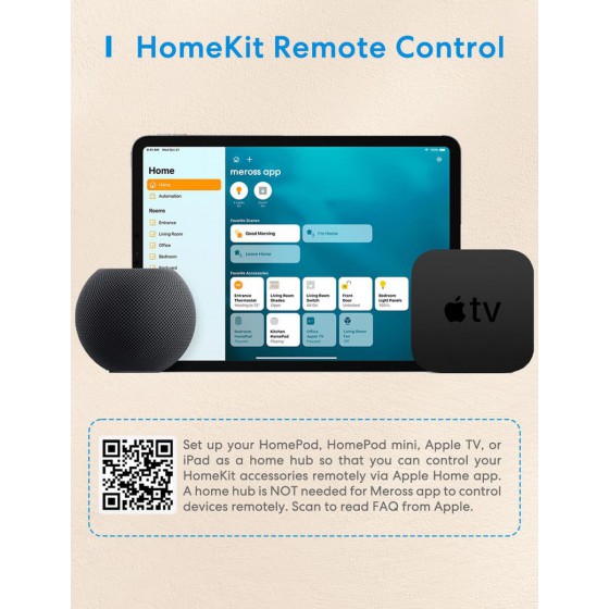 Meross Smarter Fenster/Tür Sensor WiFi HomeKit