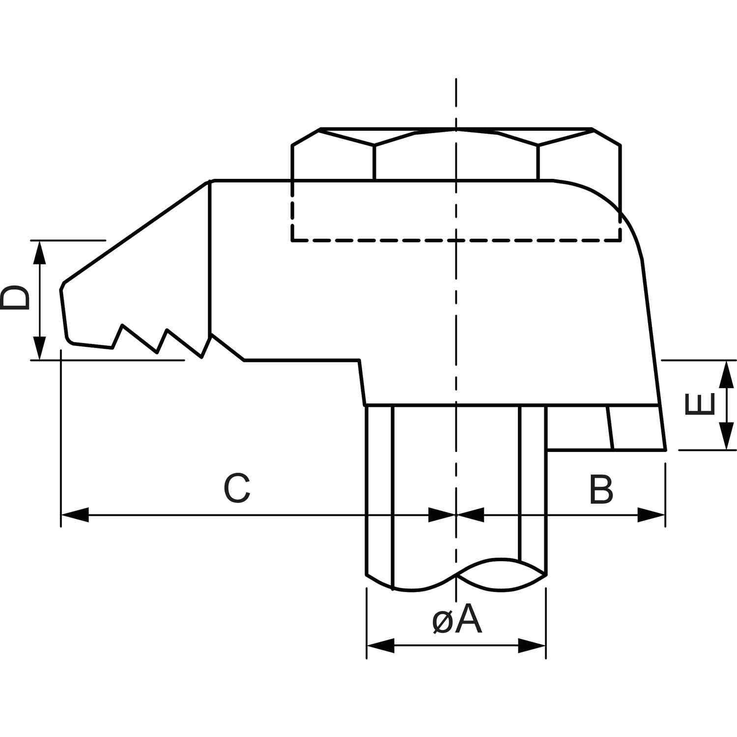 BEAM CLAMP BA3G16 Stahlträgerklemme M16 Sphaeroguss feuerverzinkt mit Zulassung (25 Stück)