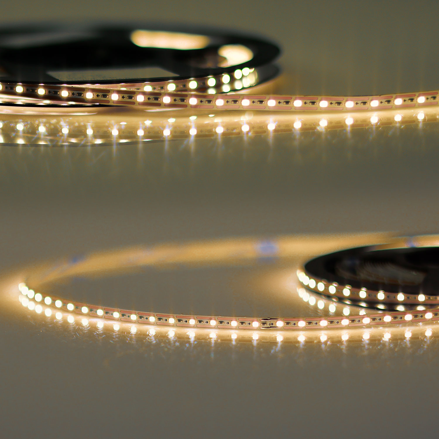 ISOLED LED CRI927 MiniAMP Flexband 12V DC 7W IP20 2700K 500cm Kabel beids. + maleAMP 120 LED/m