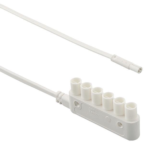 Elektra ELEKTRA Verteiler 6-fach Mini-Stecksystem, 230 V, Länge 600 mm