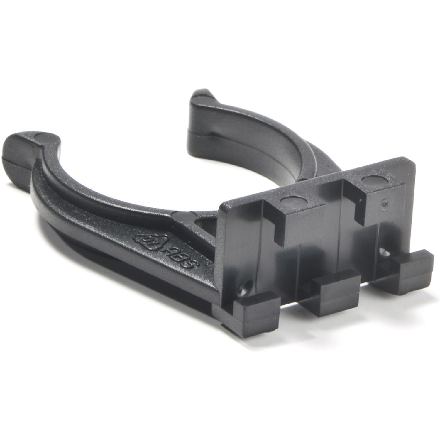 secOtec Sockelblendenclips mit Anschraubplatte Kunststoff schwarz (2Stk)