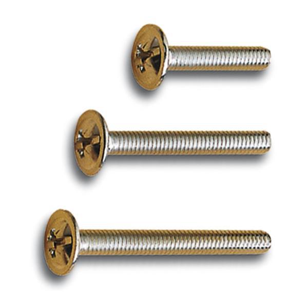 Griffschrauben M 4 X25mm Kombi-Schlitz Stahl verzinkt