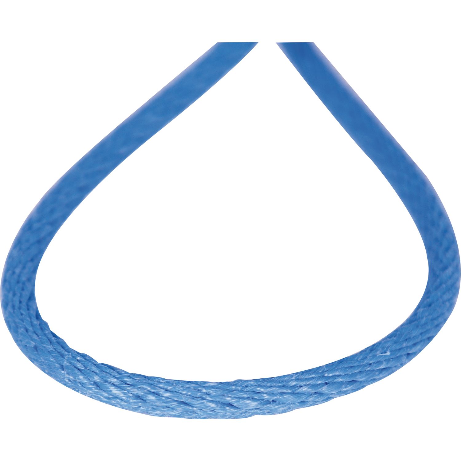 Kunststoffleine / Seil spiralgeflochten blau ø 12 mm Rollenlänge 120 m