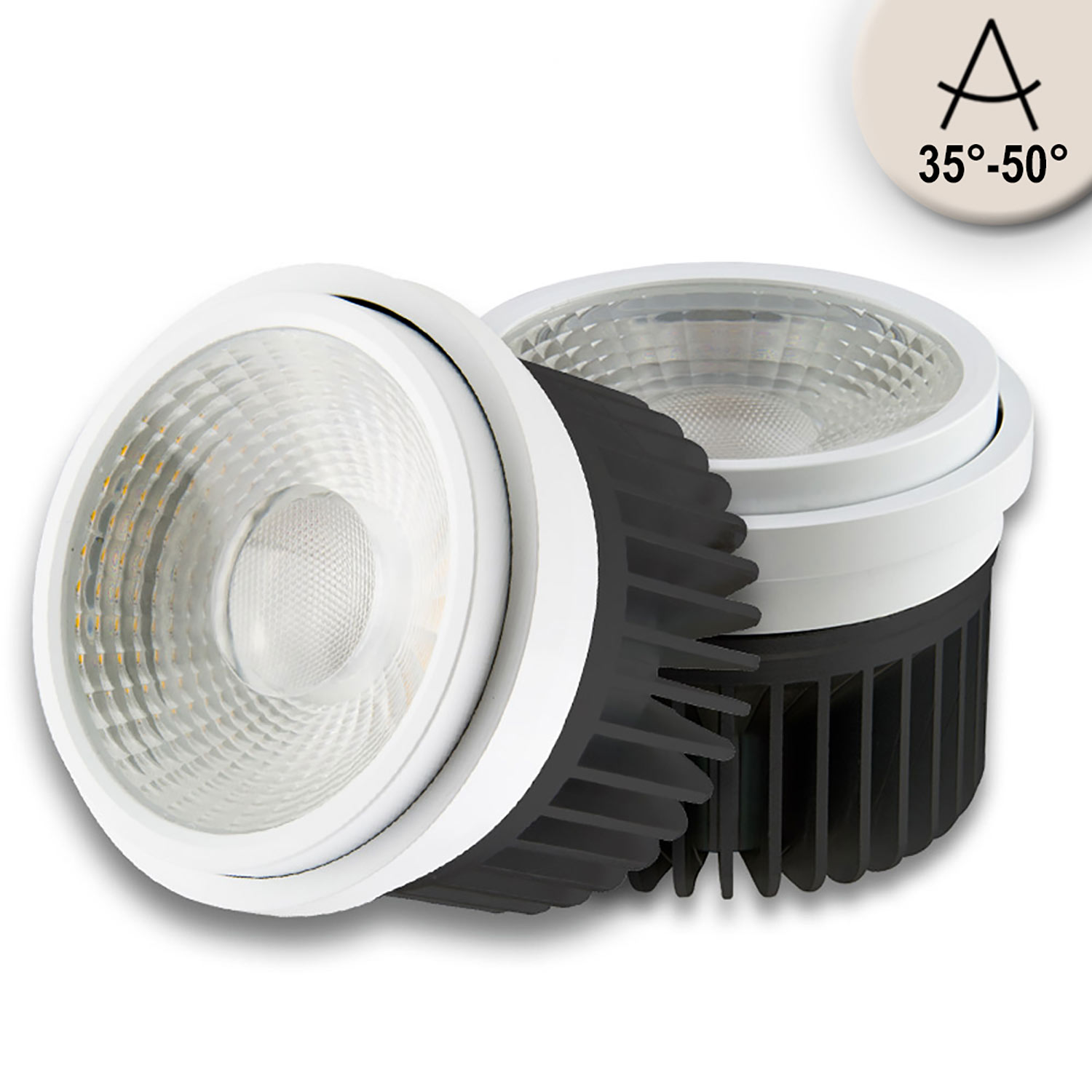 ISOLED AR111 Fruit Light 30W 35°-50° variabel inkl. externem VG