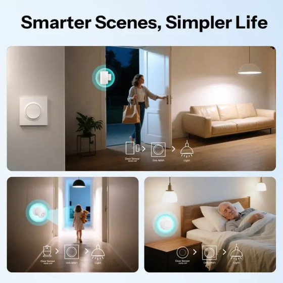 Sonoff Fusion Serie Orb-MW1 Matter WiFi Intelligenter Wandschalter MINIR4M-E
