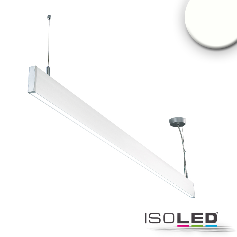 ISOLED LED Hängeleuchte Linear Up&Down 1200 40W prismatisch linear- u. 90° verbindbar weiß neutralwe