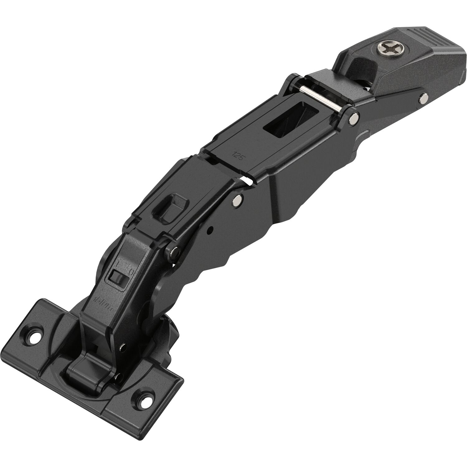 blum CLIP top BLUMOTION ONYX Profiltürscharnier 125°, gerade mit Feder,Schrauben