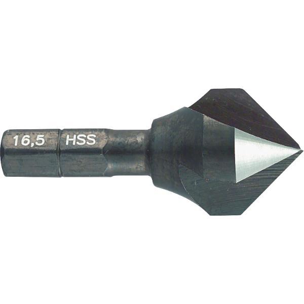 Alpen Kegelsenker u. Entgratsenker BIT Z=3 90 Grad HSS M5 1/4"Sechskantschaft