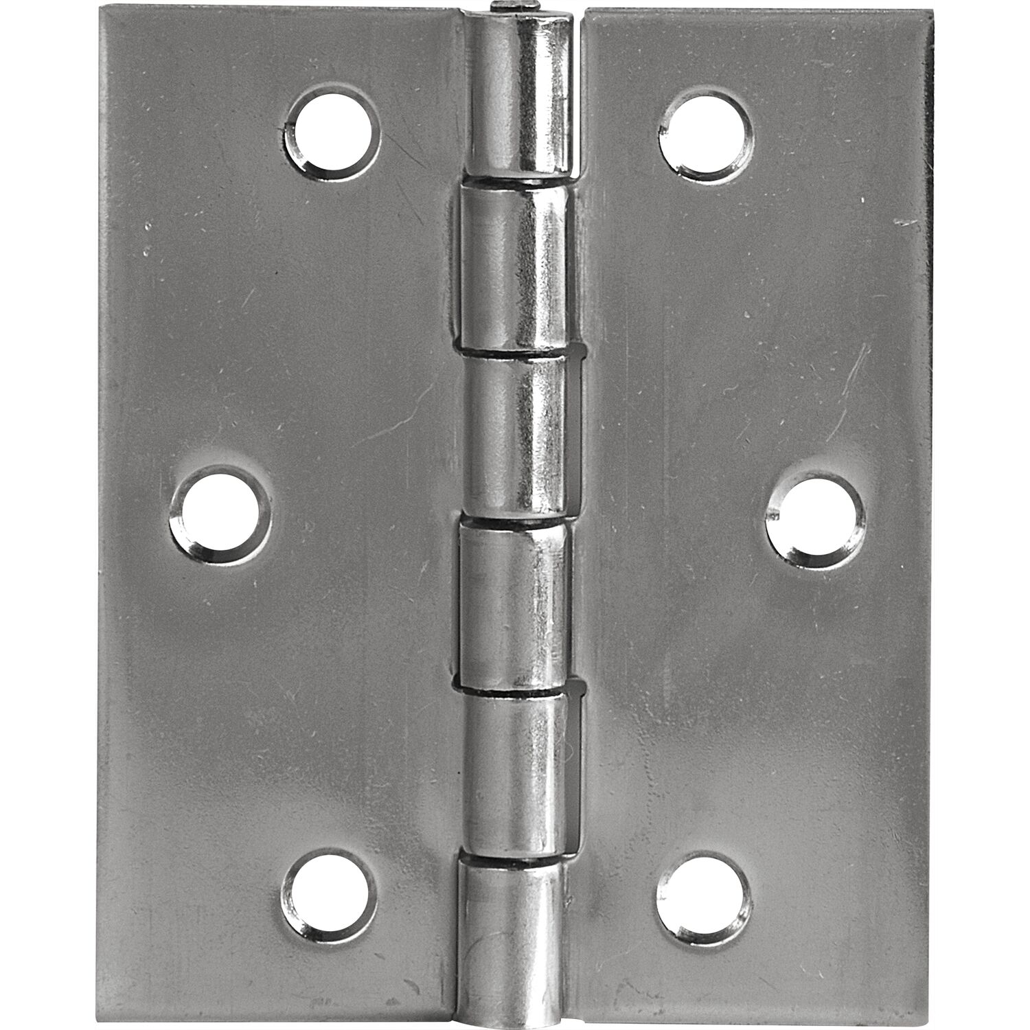 Schmale Scharnier DIN 7954 B halbbreit 80 x 58 mm, Edelstahl
