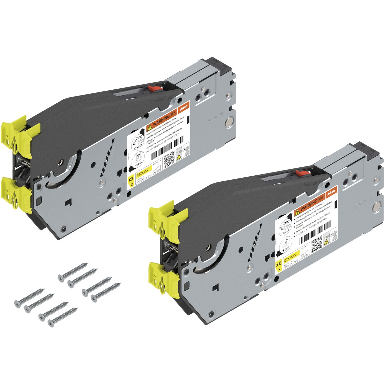 blum AVENTOS HS TOP Kraftspeicher-Set, KH 480-660mm