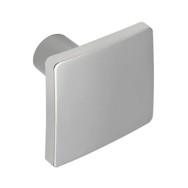ESTAMP Knopf Lugus Breite 32 mm, Tiefe 24 mm, ZN verchromt poliert ESTAMP Knopf Lugus Breite 32 mm, Tiefe 24 mm, ZN verchromt poliert