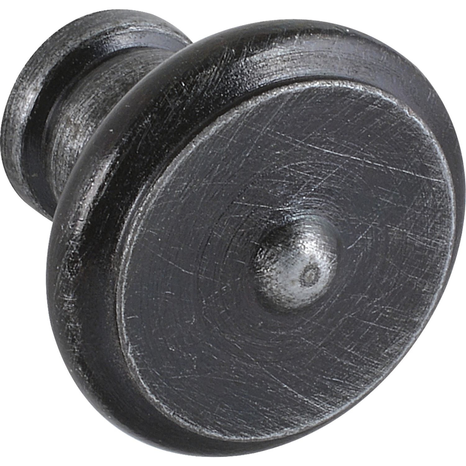 Knopf Duke ø 30 mm, Eisen altverzinnt