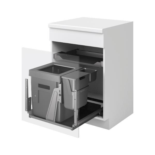 peka Abfallsystem Oeko Complet KB 550/600 T 540 mm Anthrazit
