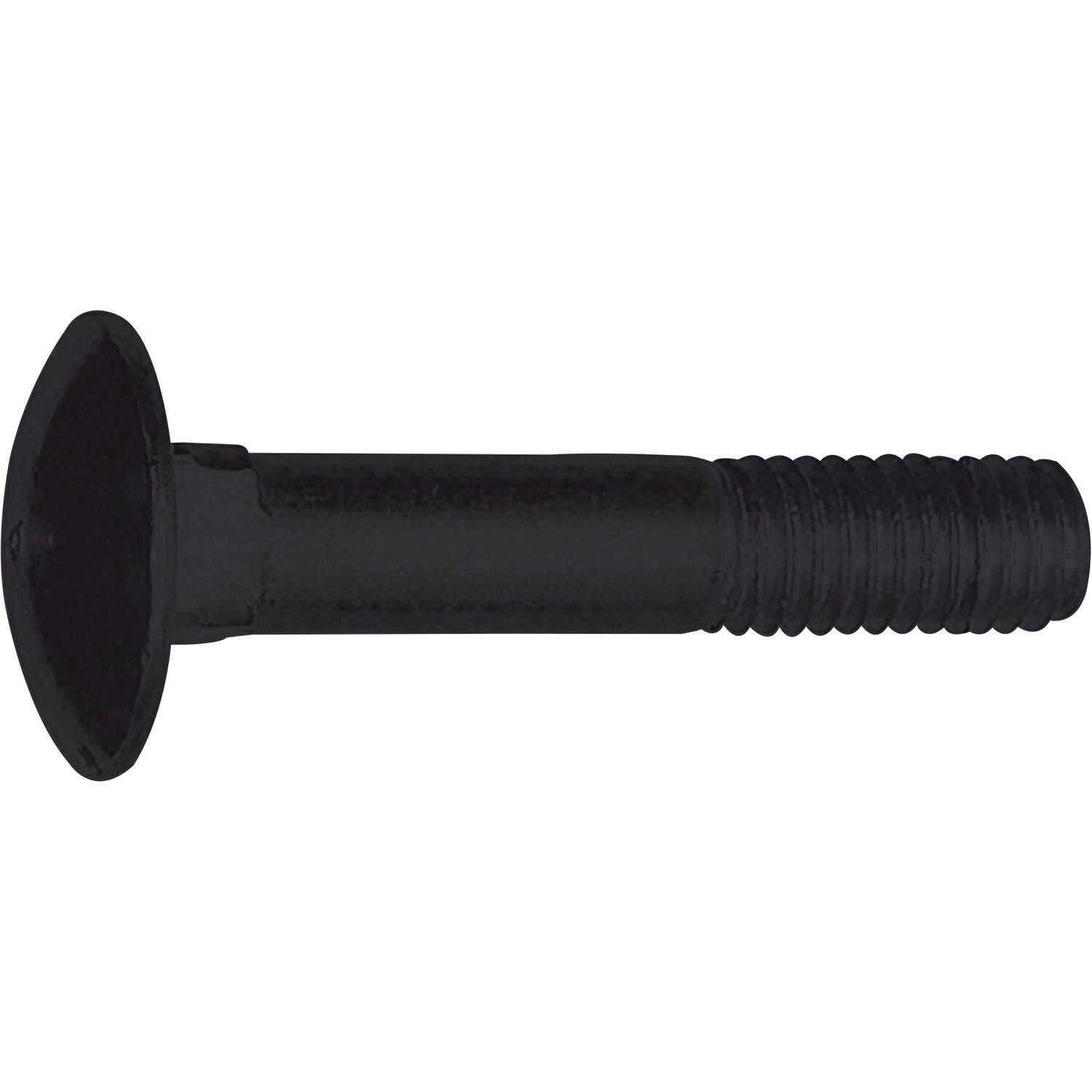DIN603 M 6x 55 schwarz verzinkt ohne Mutter (200 Stück)