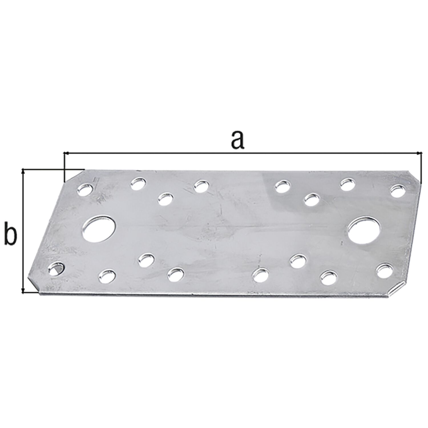 GAH Flachverbinder 3.0x90x190mm Stahl sendzimirverzinkt mit CE-Kennzeichnung
