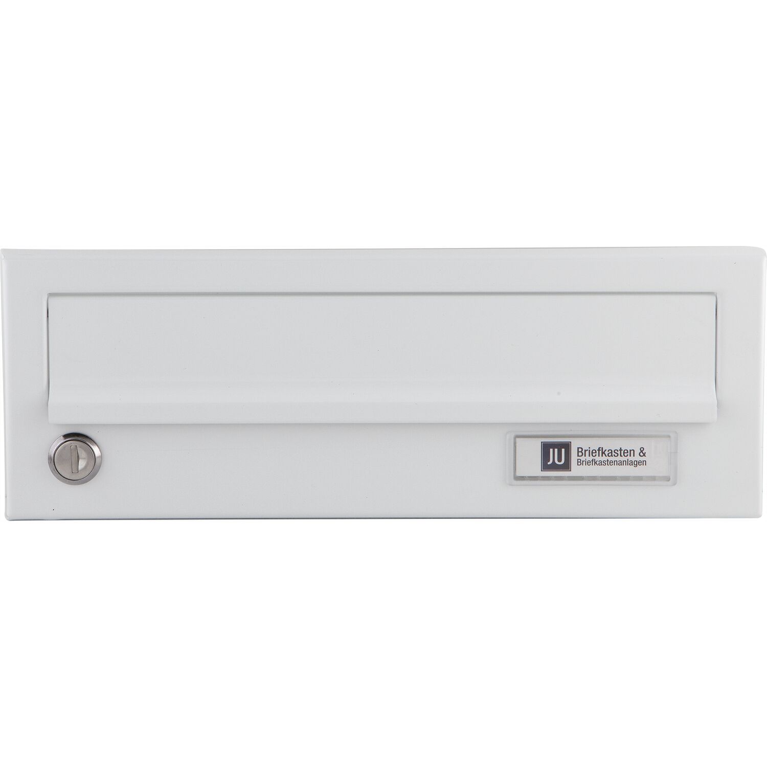 JU Ersatztüre für Hausbrieffachanlage 300 x 110 mm, weiß RAL 9016