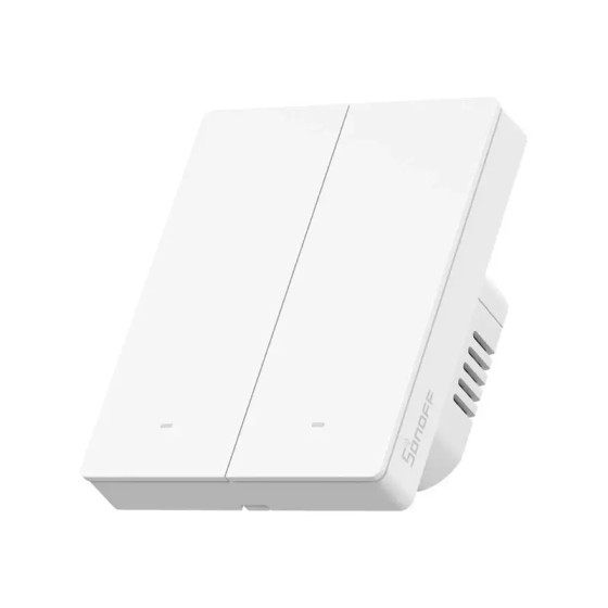Sonoff SwitchMan Smart Wandschalter M5 80 Matter 2fach weiß