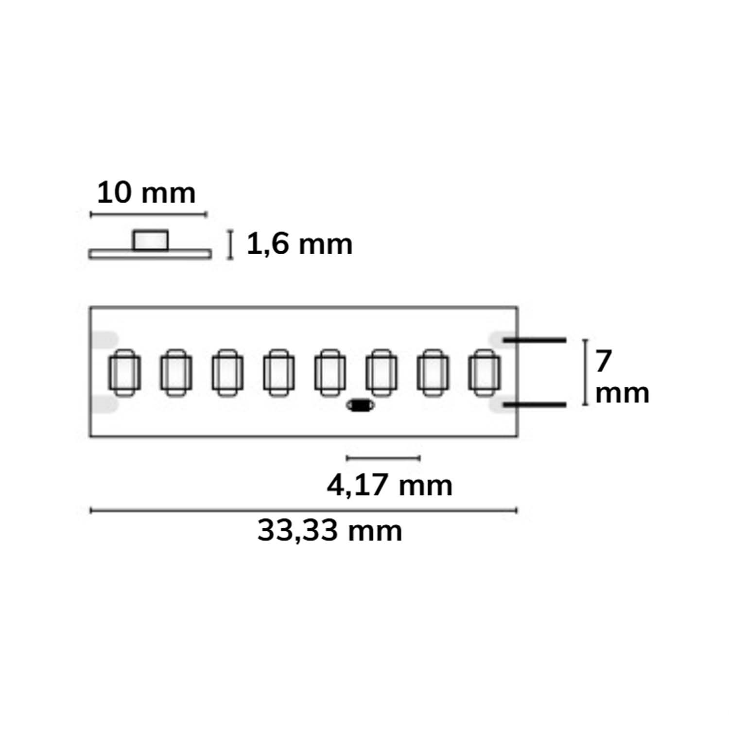 ISOLED LED HEQ960 Flexband High Bright 24V DC 22W IP20 6000K 150 lm/W 5m Rolle 240 LED/m