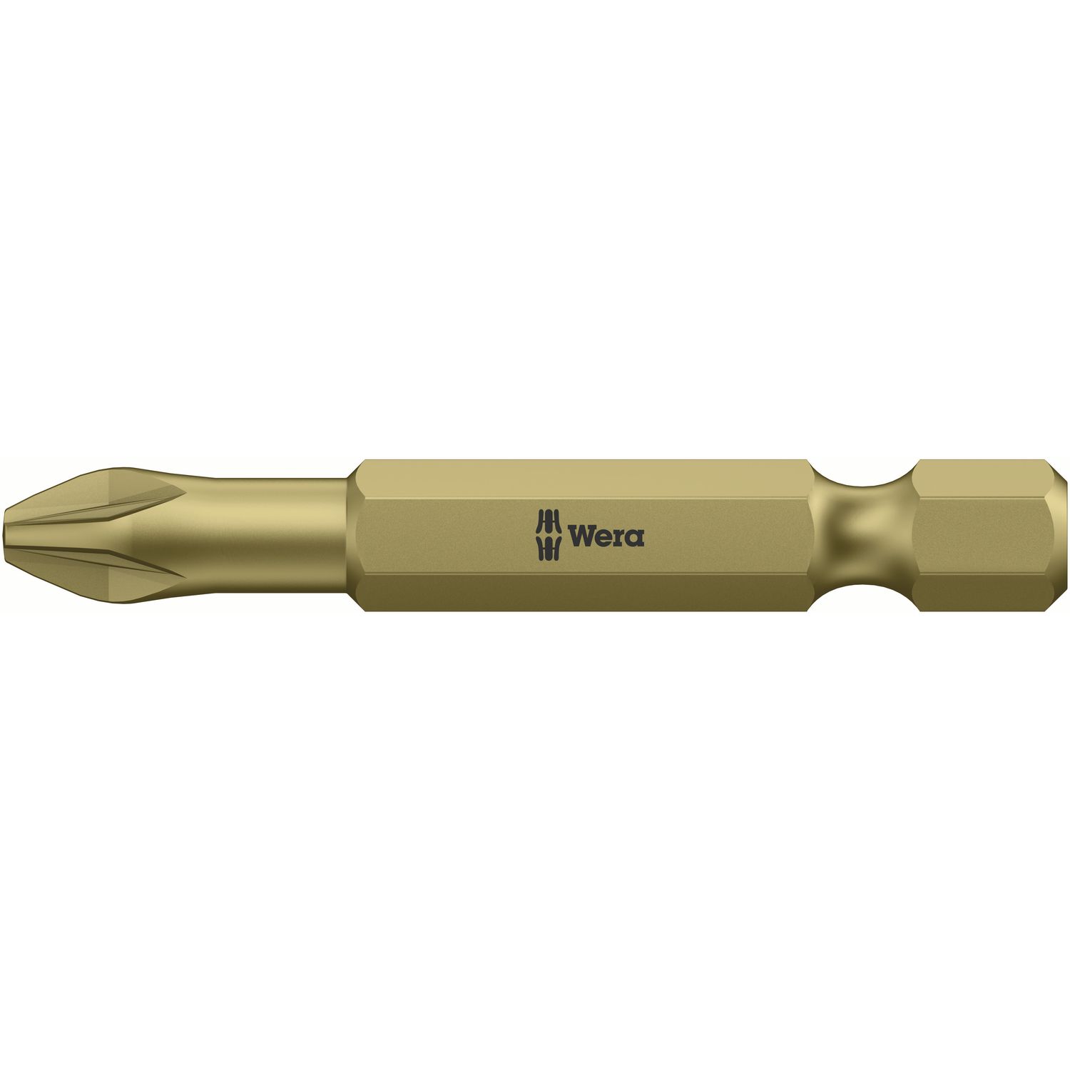 Wera Bit-Einsatz 855/4TH lang 1/4"sechskant PZ 2/50 mm Pozidriv